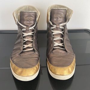 Y-3 Adidas Honja High Yohji Yamamoto Gold/Bronze Us 11